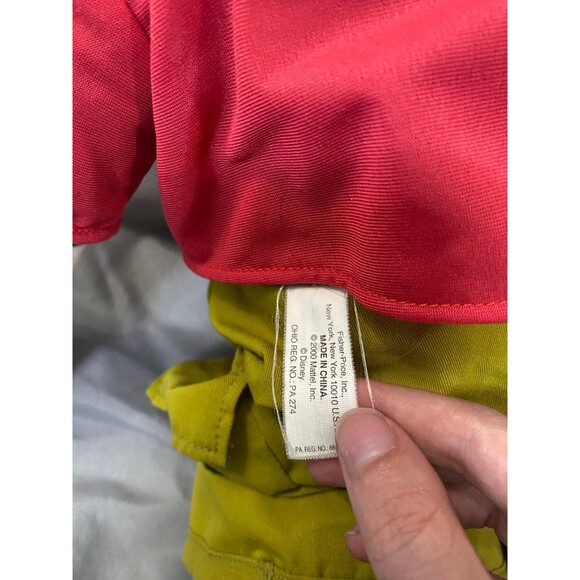 2000 Mattel Jumbo MICKEY MOUSE Fisher-Price Stuffed Plush Toy Disney 25in Large - Picture 9 of 12